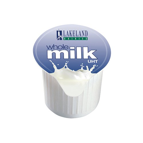 Lakeland Full Fat Milk Pots Pk120 A01982