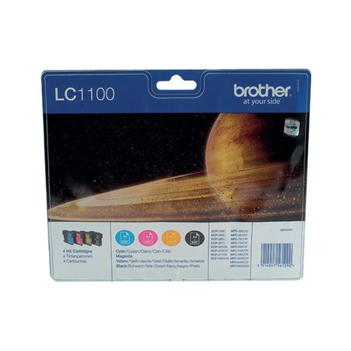 Brother LC1100 Colours Ink Value Pack