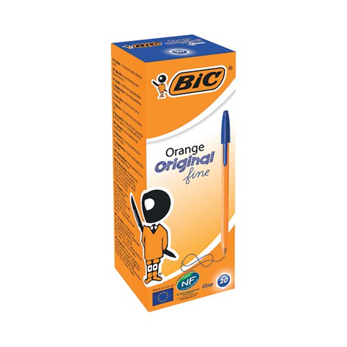 BIC Cristal Soft Ball Pen Medium 1.2mm Tip 0.35mm line Blue Ref 918519  [Pack 50]