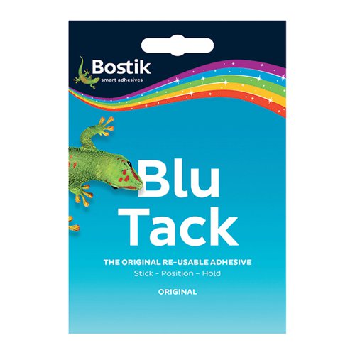 Bostik Blu Tack Mastic Adhesive Handy Pack 60g PK12