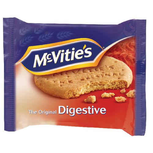 McVities Digestives Portion (Packs (Pack of 48) 48020