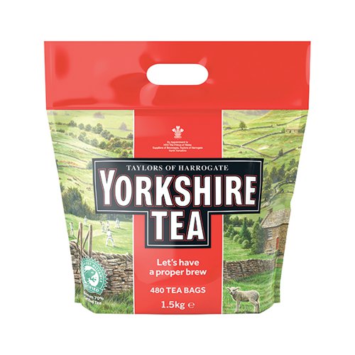 Yorkshire Tea Soft Water Tea Bag Pk 480 A03059