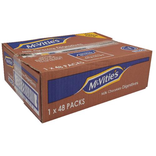McVities Chocolate Digestive Biscuits Twin Pack (Pack of 48) 38957