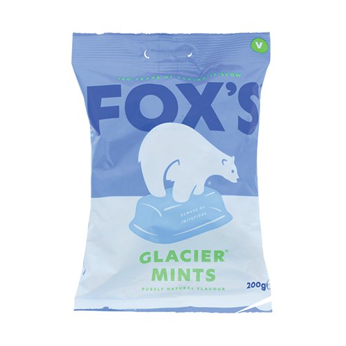 Foxs Glacier Mints 195g Pk12