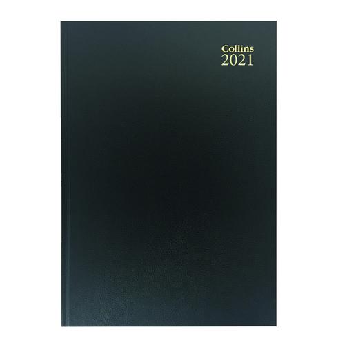 Collins Desk Diary Week to View A5 Black 2021 35