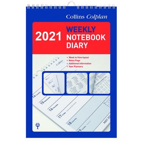 Collins Weekly Notebook Diary 2021 60
