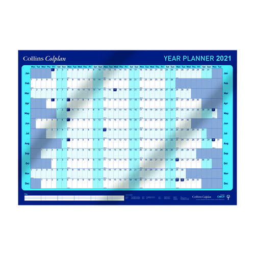 Collins Year Planner 2021 with Activity Set and Pen CWC9