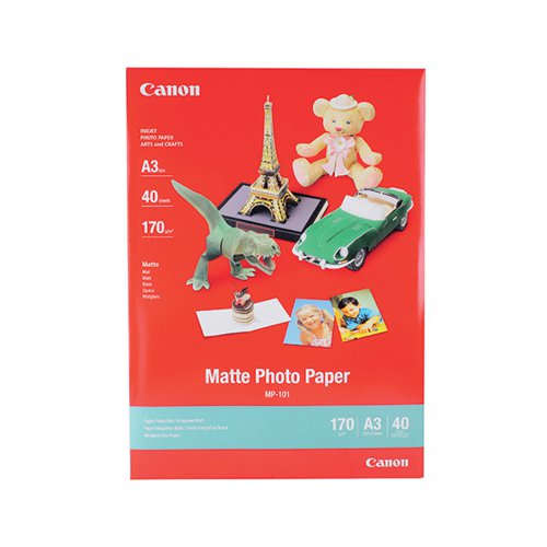 Canon MP-101A3 A3 Photo Paper Matte (Pack of 40) 7981A008