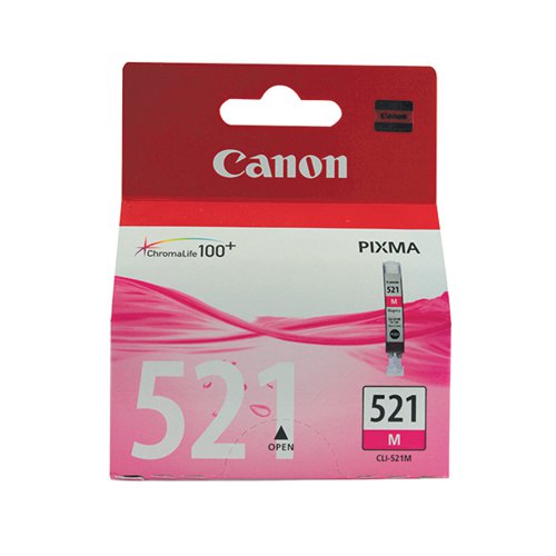 Canon CLI-521M Magenta Inkjet Cartridge