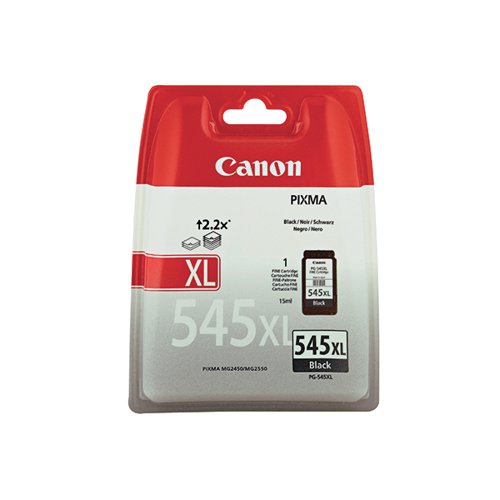 Canon PG-545XL Black High Yield Inkjet Cartridge 8286B001