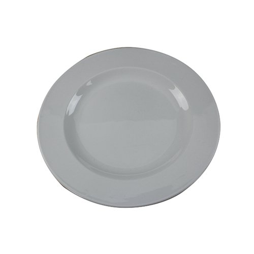 White 250mm Porcelain Plate (Pack of 6)