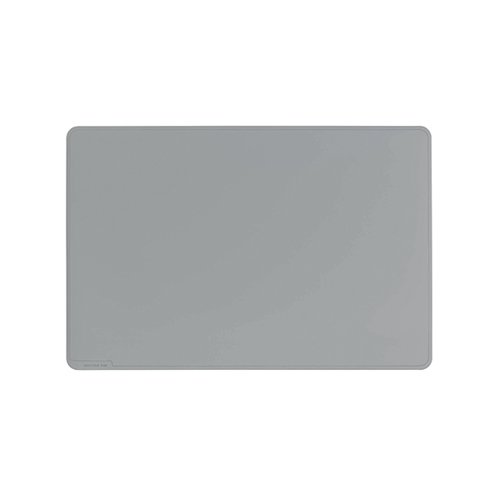Durable Desk Mat Contoured Edge 650 x 520mm Grey 710310