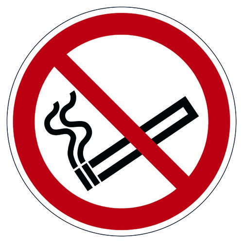 Durable Smoking Prohibited Floor Sign 172803