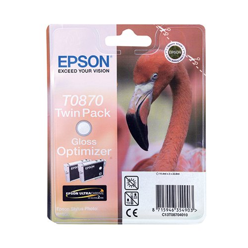 Epson C13T08704010 T0870 Gloss Optimiser 11ml