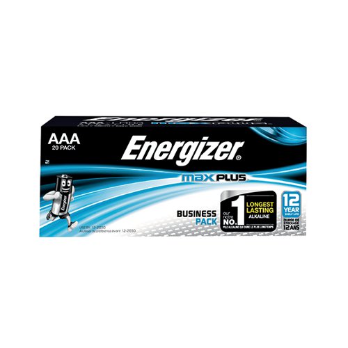 Energizer Max Plus AAA PK20