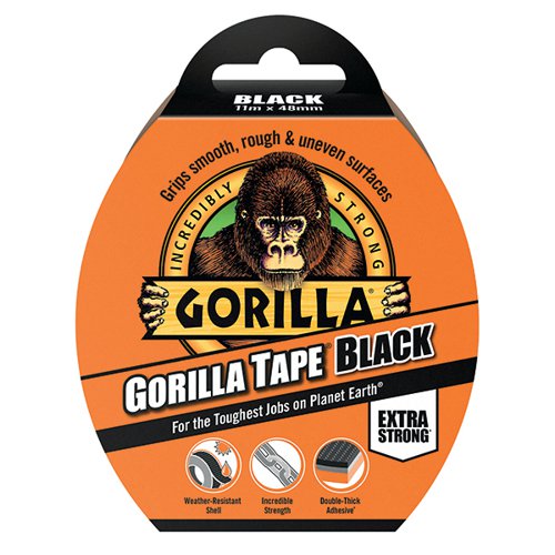 Gorilla Tape 48mm x 11m Black 3044001