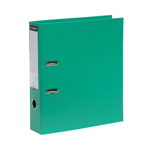 Exacompta Guildhall 80mm Lever Arch File A4 Green (Pack of 10) 222/2003Z
