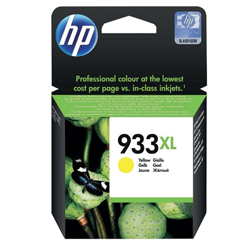HP 933XL OfficeJet Inkjet Cartridge HY Yellow CN056AE