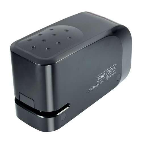 Rapesco 626EL USB Electric Stapler Capacity 15 Sheets Black 1454