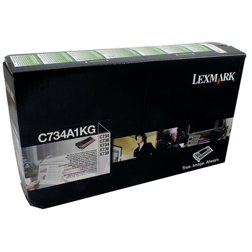Lexmark C734A1KG Black Toner 8K