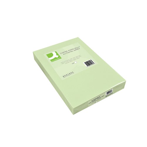 Q-Connect Green A4 Copier Paper 80gsm (Pack of 500) KF01093