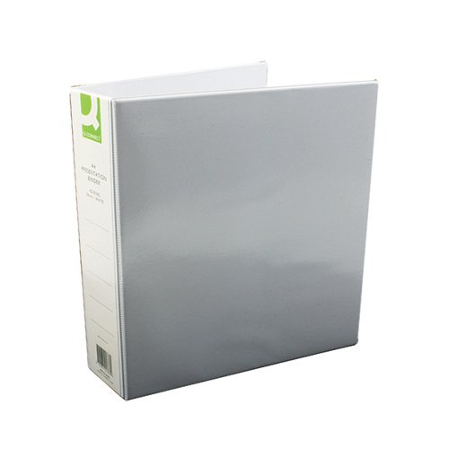 Q-Connect 50mm Pr 4D Ring Binder A4 Whte wrights