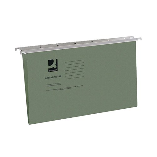 Q-Connect Foolscap Tabbed Suspension Files (Pack of 50) KF21001