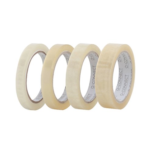 Q-Connect Adhesive Tape 19mm x 33m Pack of 8 KF27013 