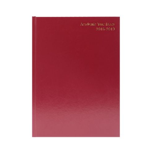 Week to View 2018/19 A5 Burgundy Academic Diary KF3A5ABG18 Week to View 2018/19 A5 Burgundy Academic Diary KF3A5ABG18