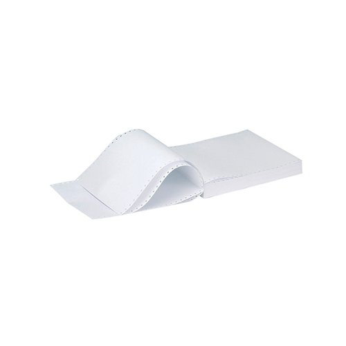 Q-Connect 11x9.5 Inches 3-Part NCR Plain Listing Paper (Pack of 700) C3NPP