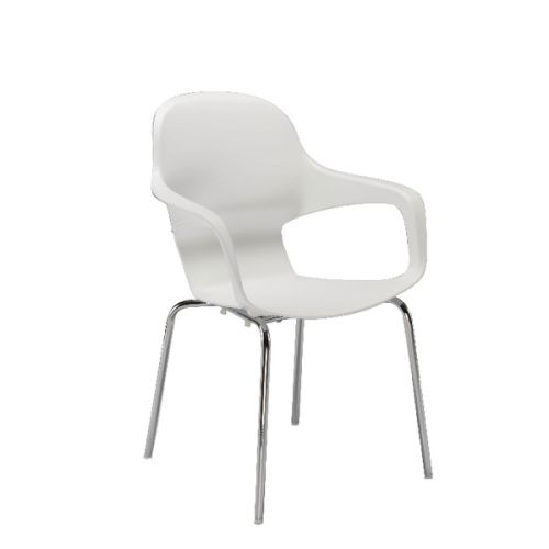 FF ARISTA CAFE BISTRO CHAIR WHITE