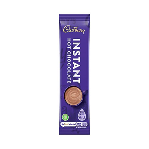 Cadbury Instant Hot Chocolate Sachets 28g (Pack of 50) 915654