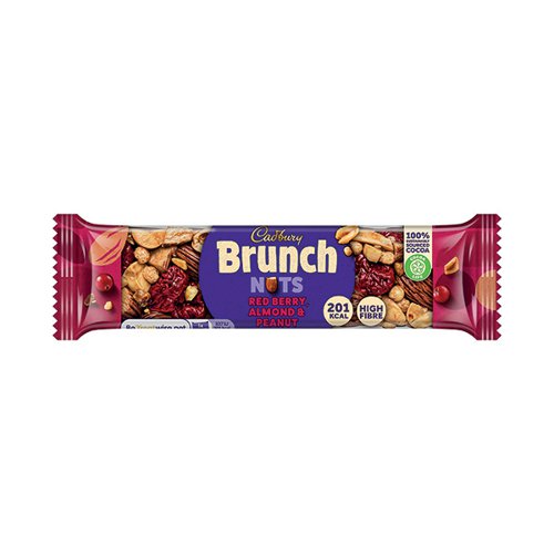 Cadbury Nuttier Cranberry/Almond Chocolate 40g (Pack of 15) 4260511