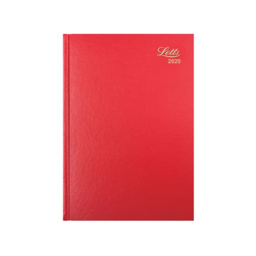 Letts Business Diary A4 Day Per Page 2020 Red 20-T11ZRD Letts Business Diary A4 Day Per Page 2020 Red 20-T11ZRD