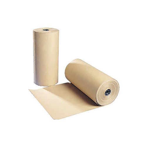 25m x 750mm STRONG BROWN KRAFT WRAPPING PAPER roll Thick quality packaging