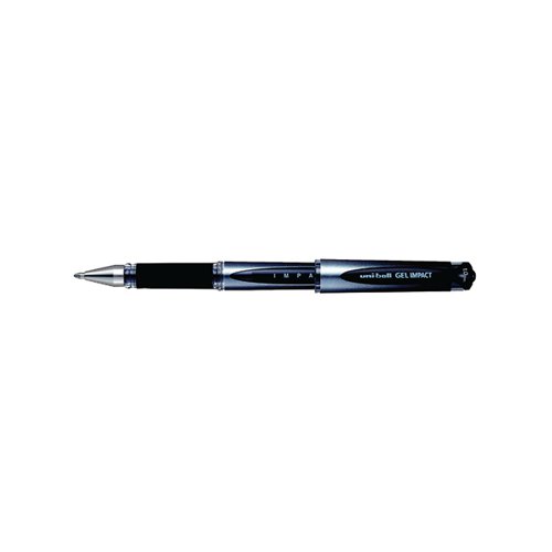  uni-ball 219006000 UM-153S Signo Impact Gel Pens with Rubber  Grip, Blue Gel, 1mm Nib (Pack of 12) : Office Products