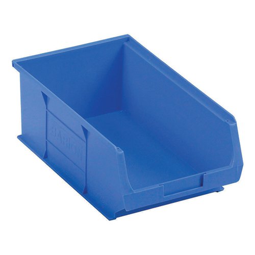 Barton TC4 Small Parts Container Semi-Open Front Blue 9.1L 205x350x132mm (Pack of 10) 010041