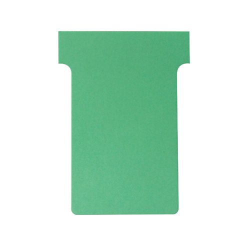 Nobo T-Cards A50 Size 2 Green 32938902 (PK100)