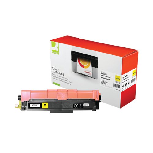 Q-Connect Brother TN-247 Toner Cartridge Yellow TN-247Y-COMP