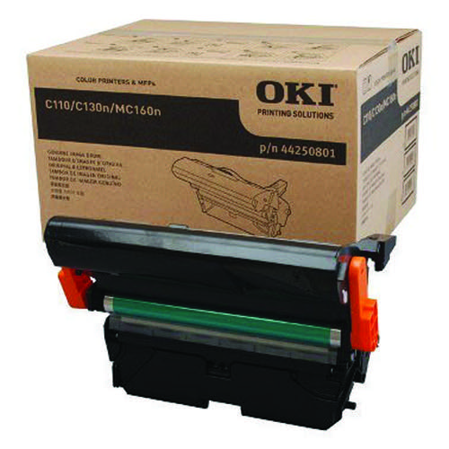 Oki C110/C130 Black Imaging Unit 45K /11.25K Colour 44250801