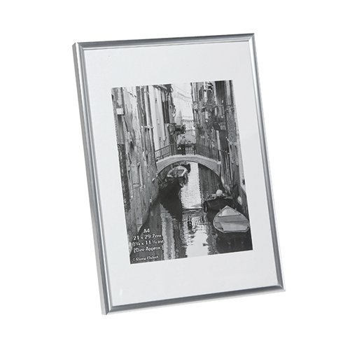 TPAC Photo Backloading Certificate Frame A4 Silver A4MARSIL-NG