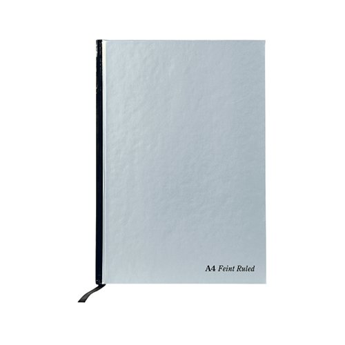 Pukka Pad Silver Ruled Casebound Notebook 192 Pages A4 (Pack of 5) RULA4