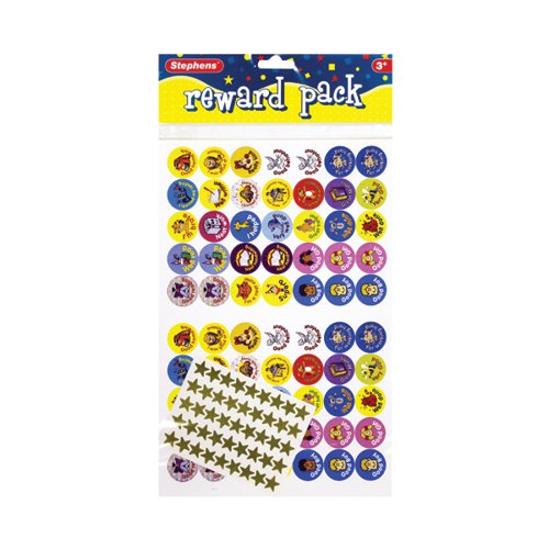 Stephens Reward Pack of Stickers (Pack of 250) RS048152