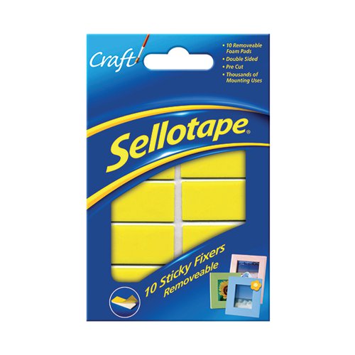 Sellotape Easy Peel Extra Strong Double Sided Tape 12mm x 33m