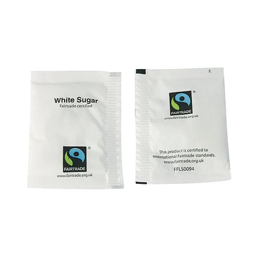 Fairtrade White Sugar Sachets Pk1000