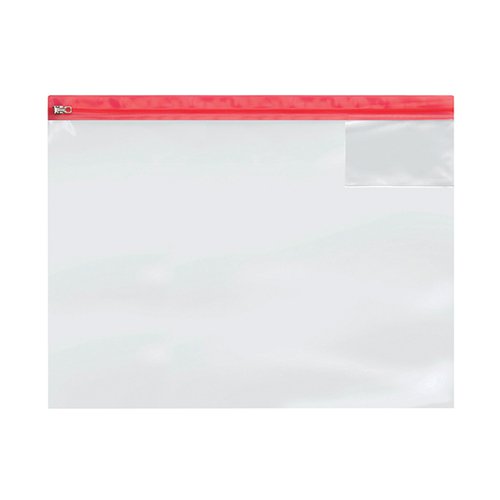 A4 Heavy Duty Zip Storage Bags - Pack of 5 | Pencil Cases & Zip Wallets |  YPO