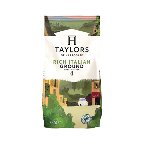 Taylors Rich Italian Ground Coffee 227g 3676