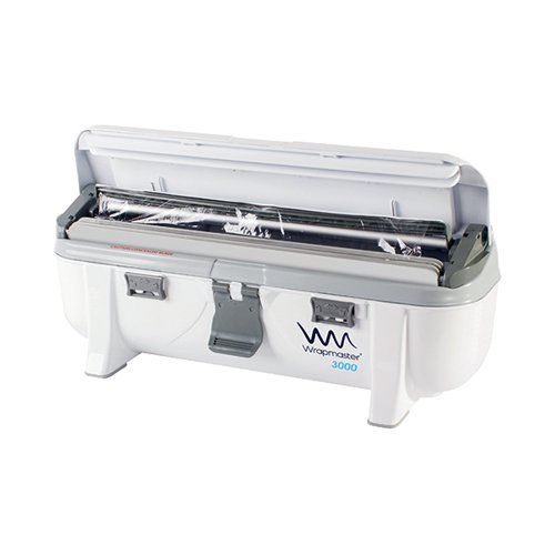 Wrapmaster 3000 Dispenser (Accepts refills up to 30cm in width dispenses foil or cling film) 63M98