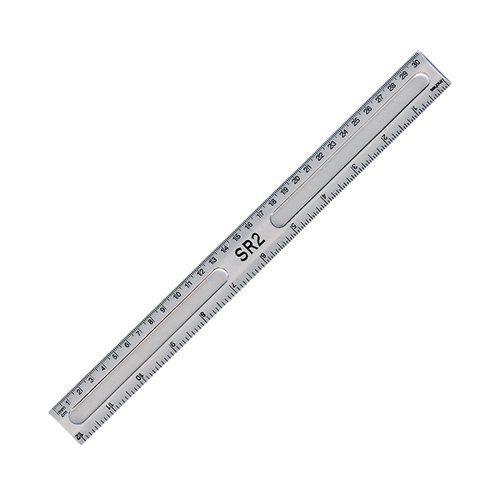 Clear Ruler 30cm (Pack of 20) 801697