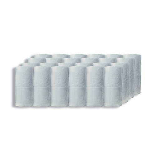 200 Sheet Toilet Roll White (Pack of 48) WX43541